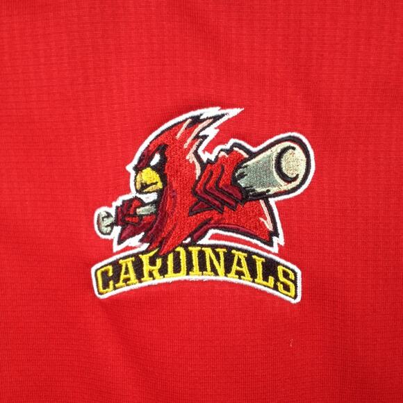 Majestic ST LOUIS CARDINALS Red Jersey 7 Long Sleeve Crewneck Shirt - Picture 2 of 8